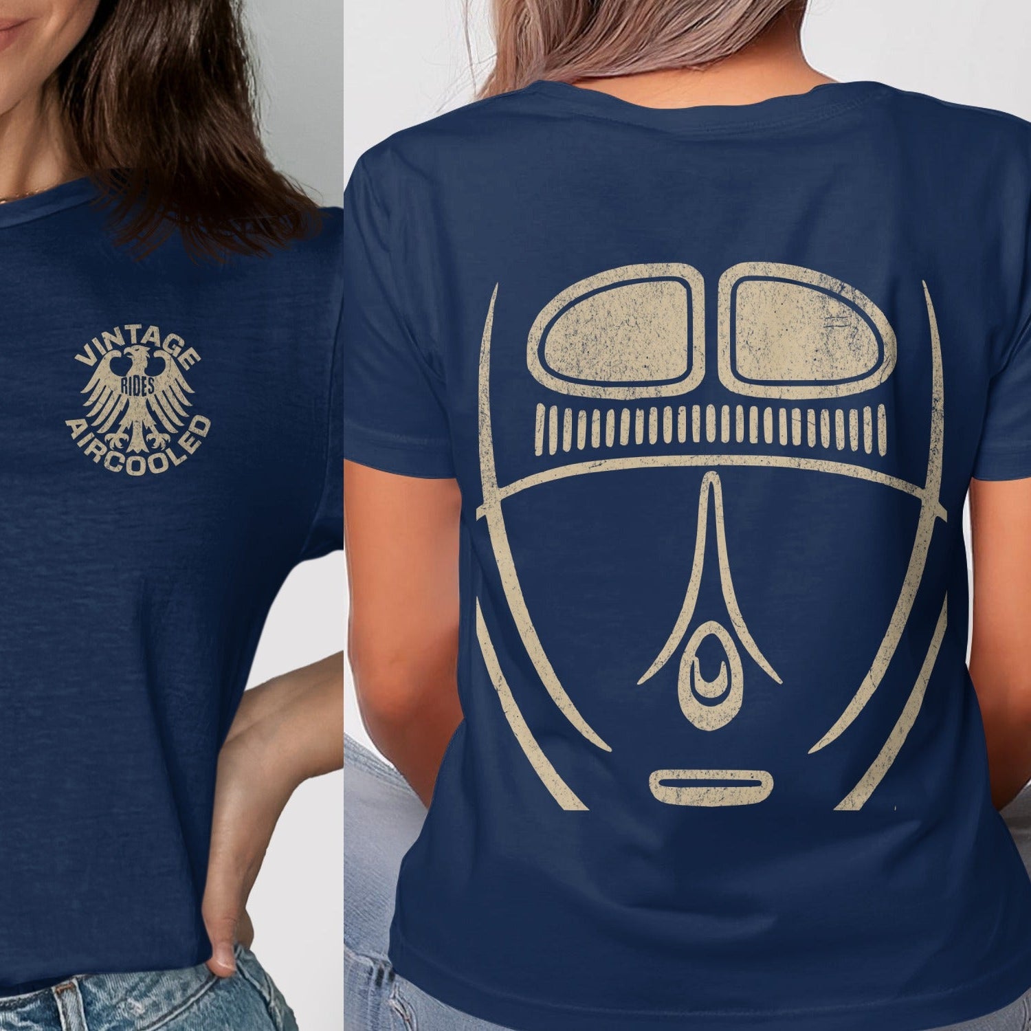 Vintage Aircooled Design Print T-shirt product