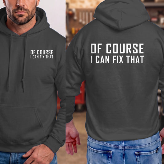 Dark Heather | Left Chest + Back