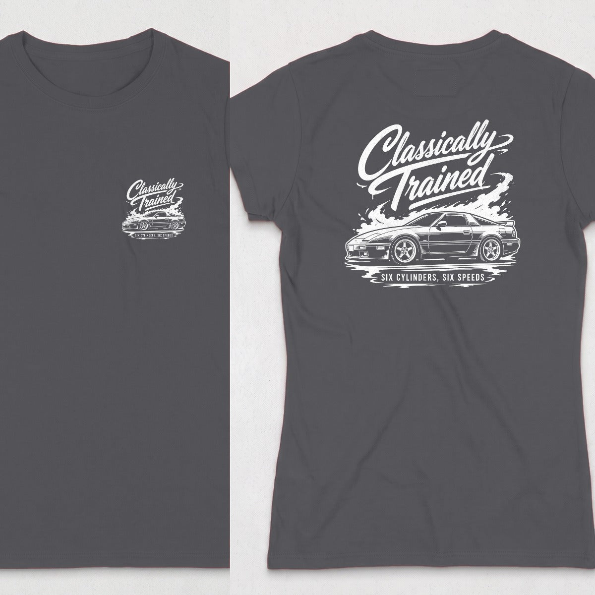 Dark Heather | Front & Back