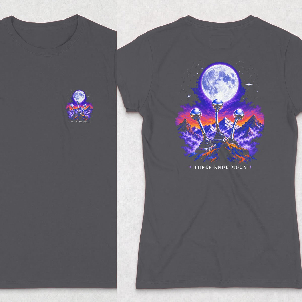 Dark Heather | Front & Back