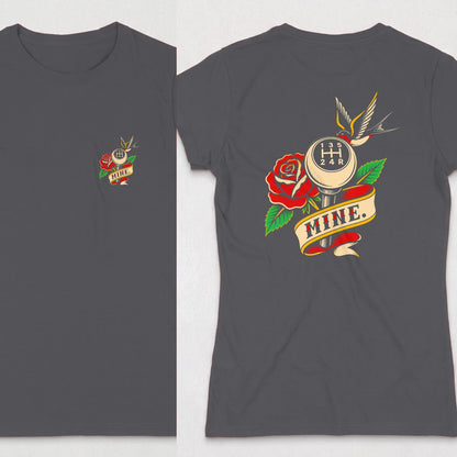 Dark Heather | Front & Back