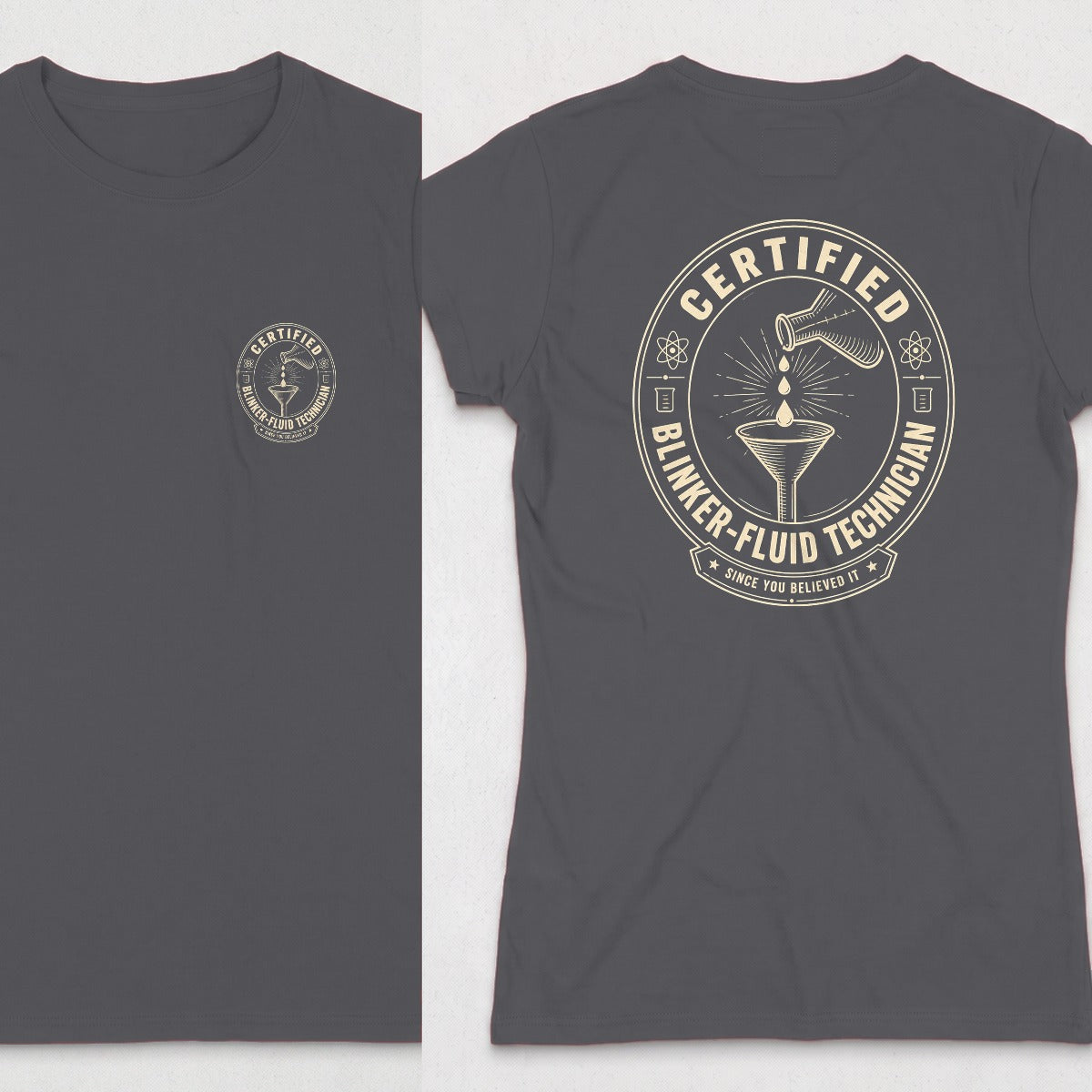 Dark Heather | Front & Back