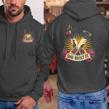 Dark Heather | Front & Back