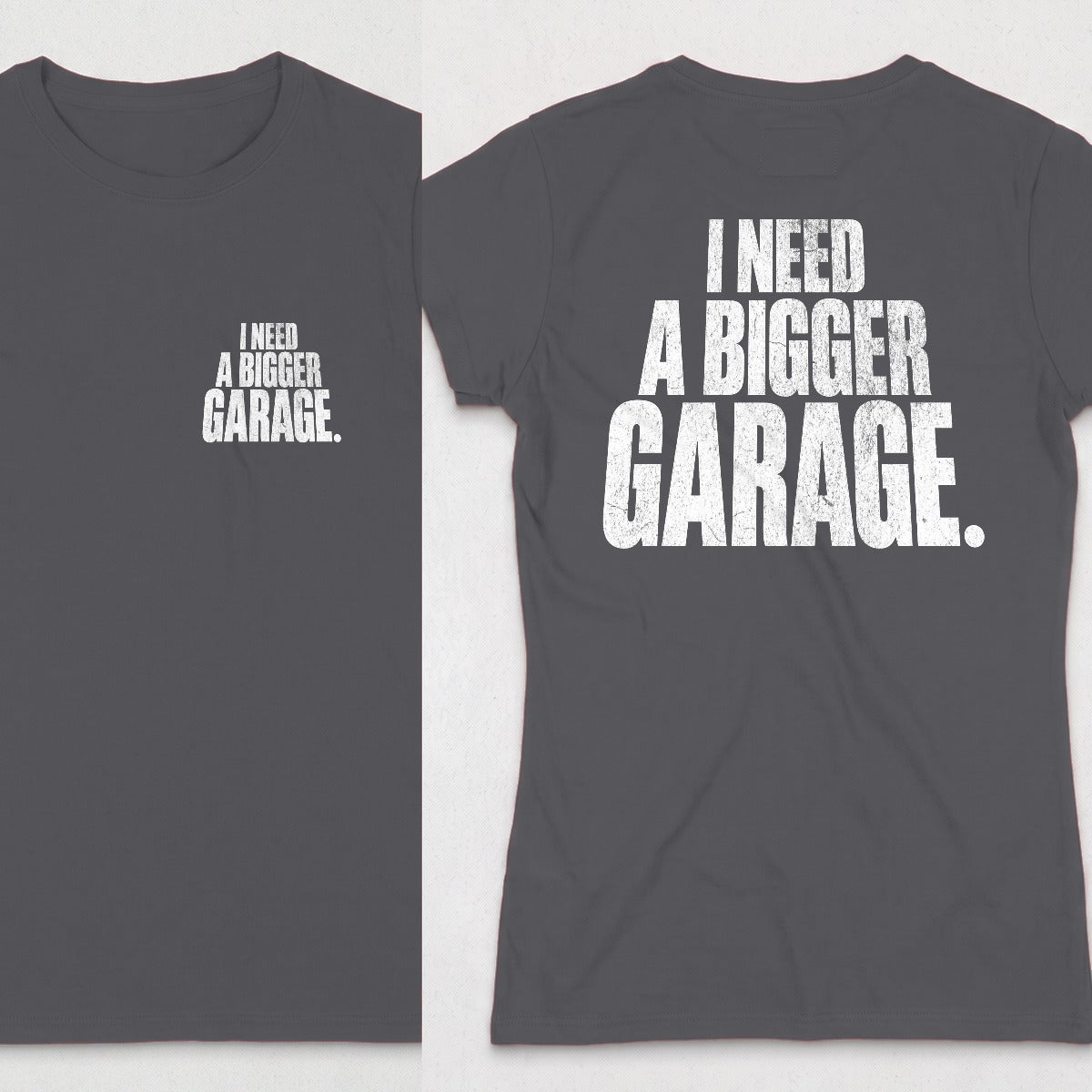 Dark Heather | Front & Back