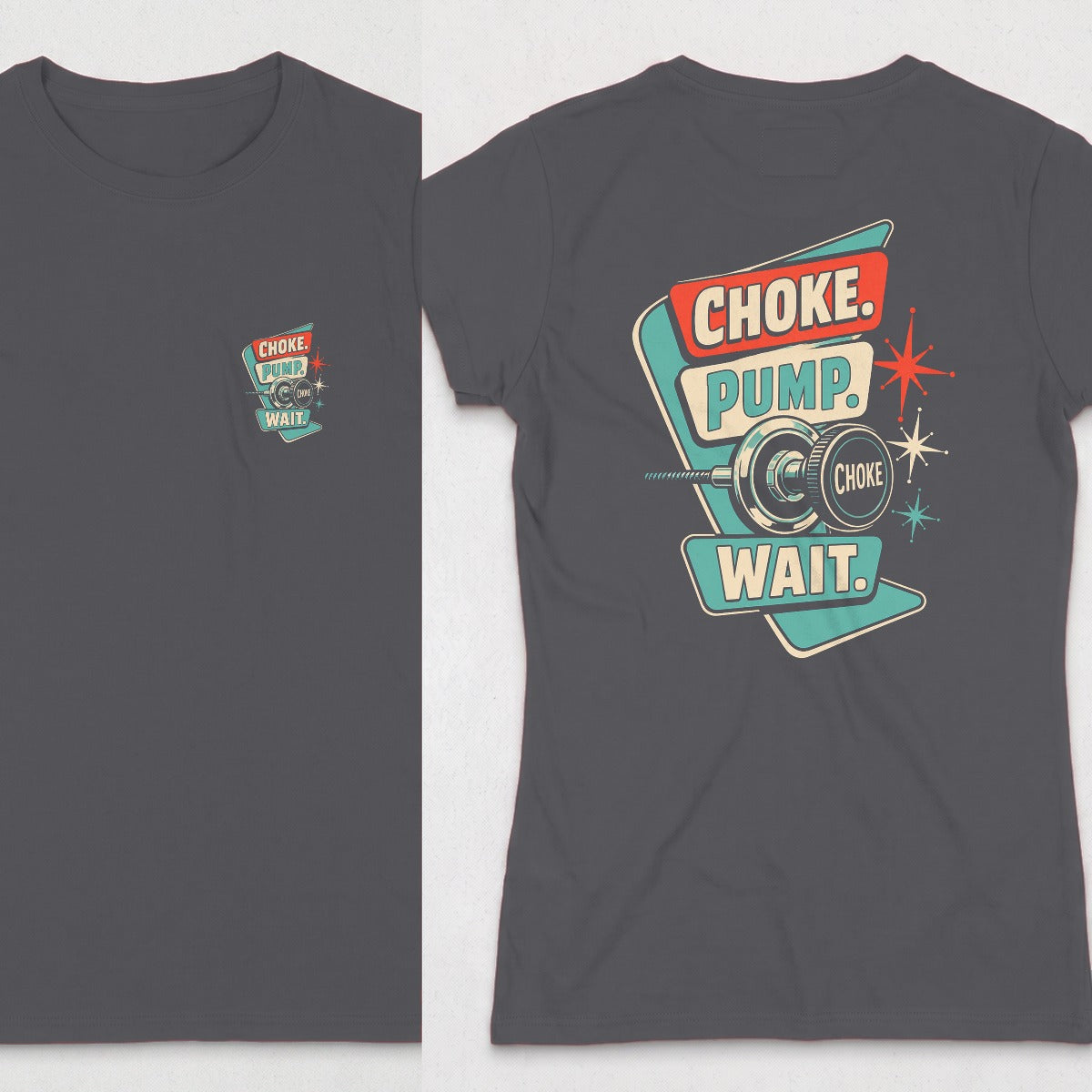 Dark Heather | Front & Back