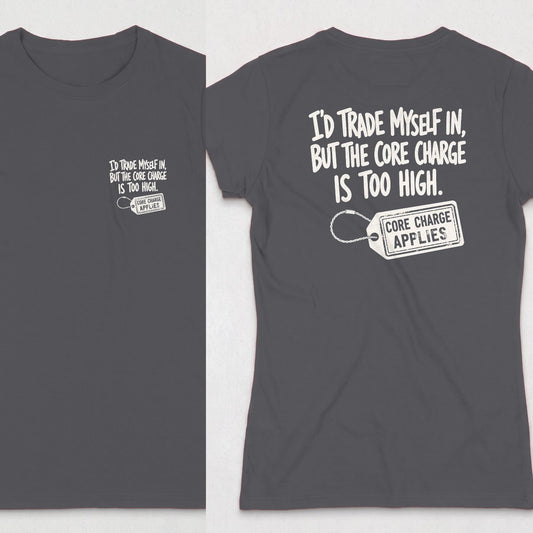 Dark Heather | Front & Back
