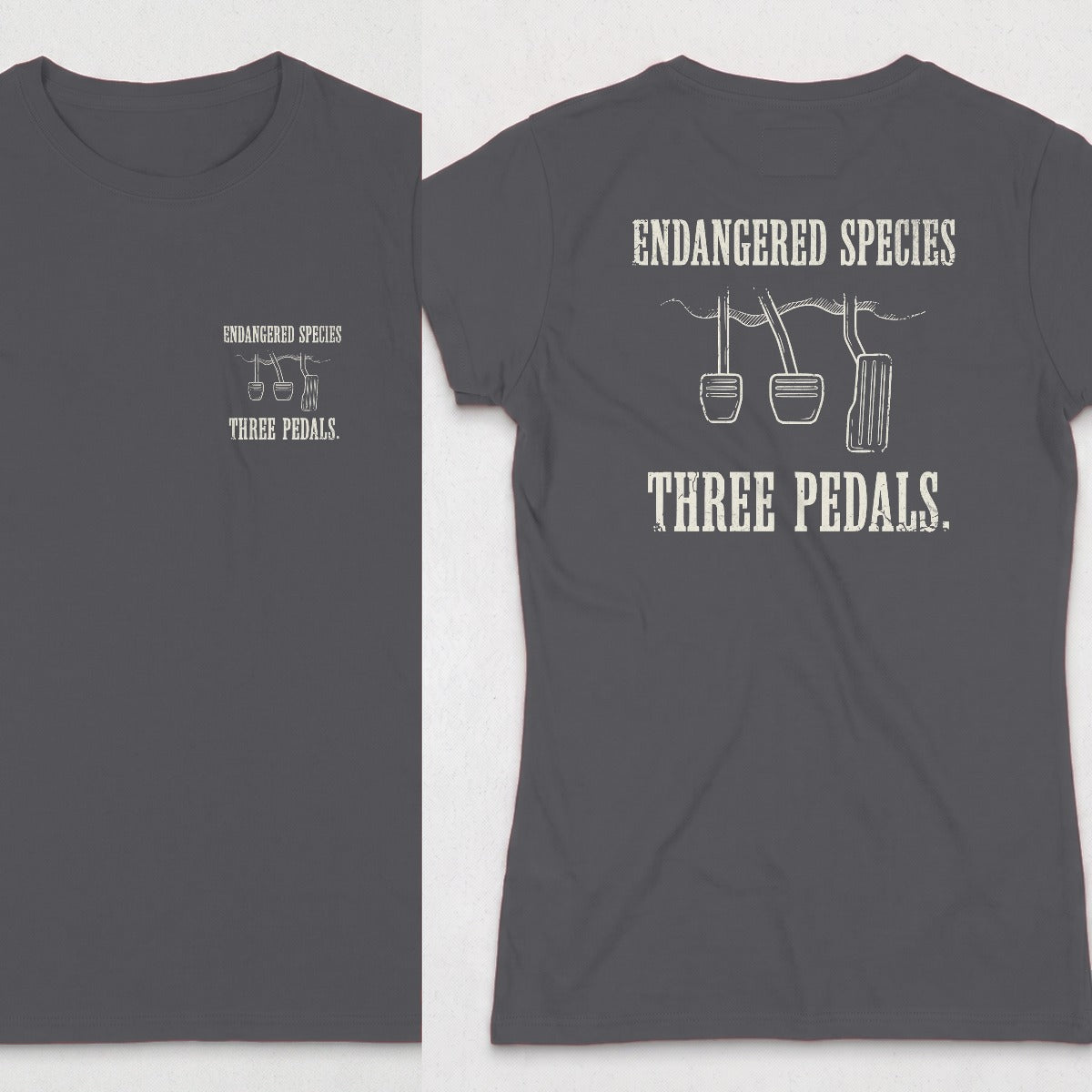 Dark Heather | Front & Back