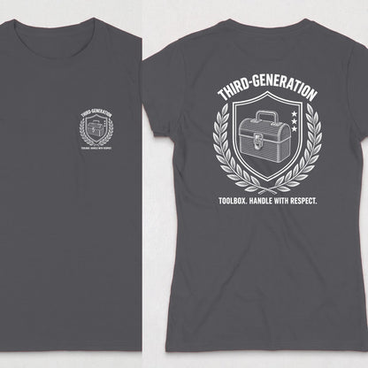 Dark Heather | Front & Back