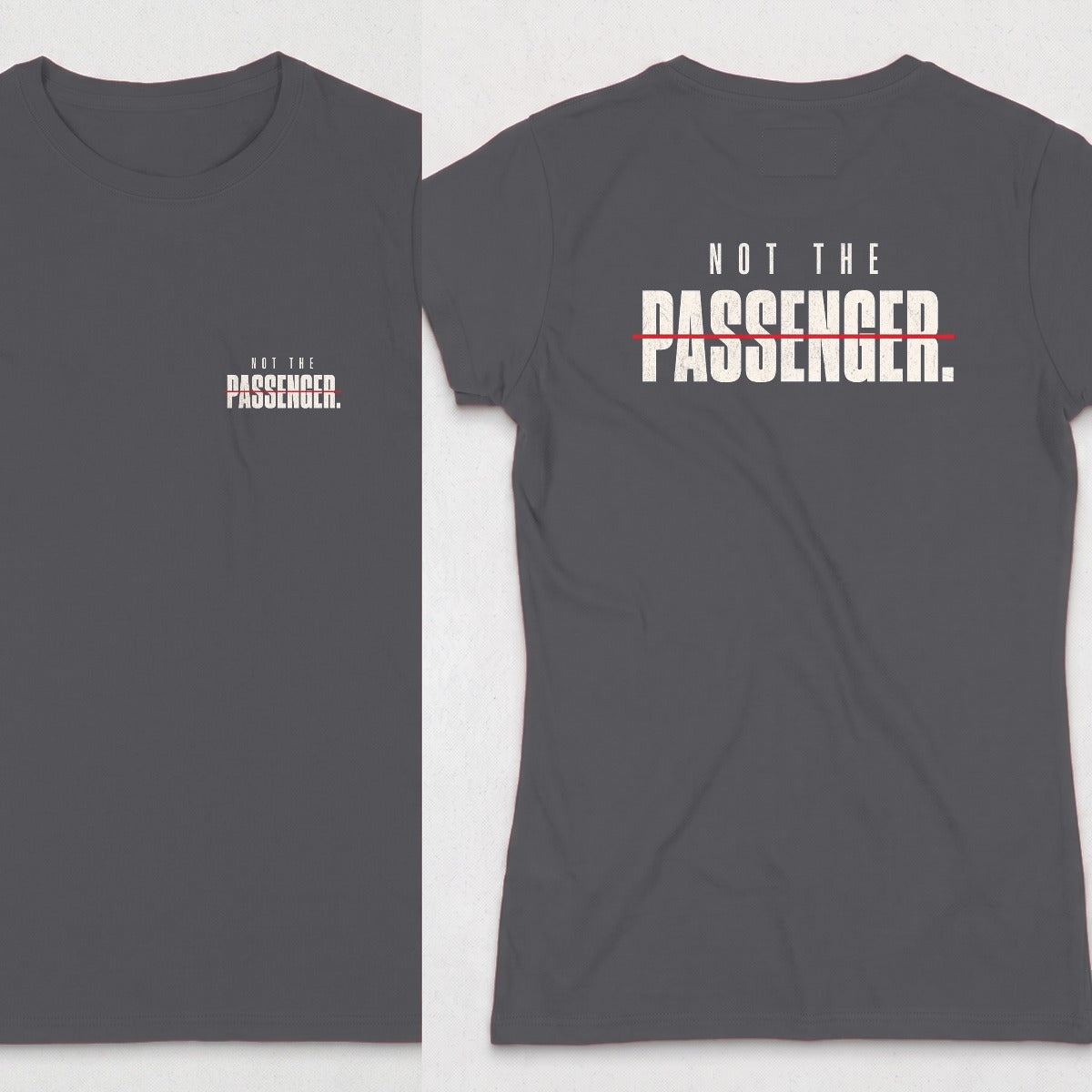 Dark Heather | Front & Back