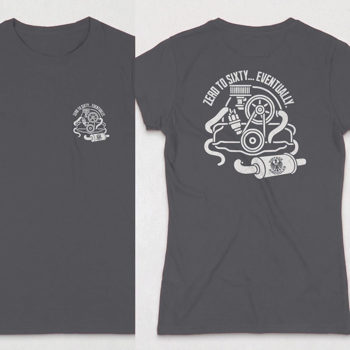 Dark Heather | Front & Back