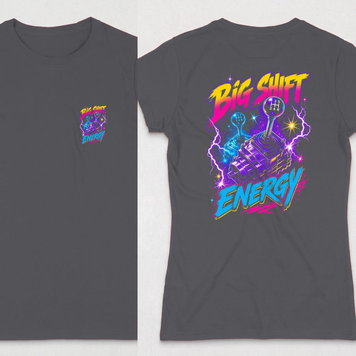 Dark Heather | Front & Back