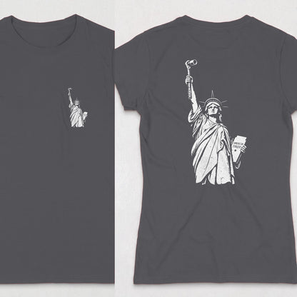 Dark Heather | Front & Back