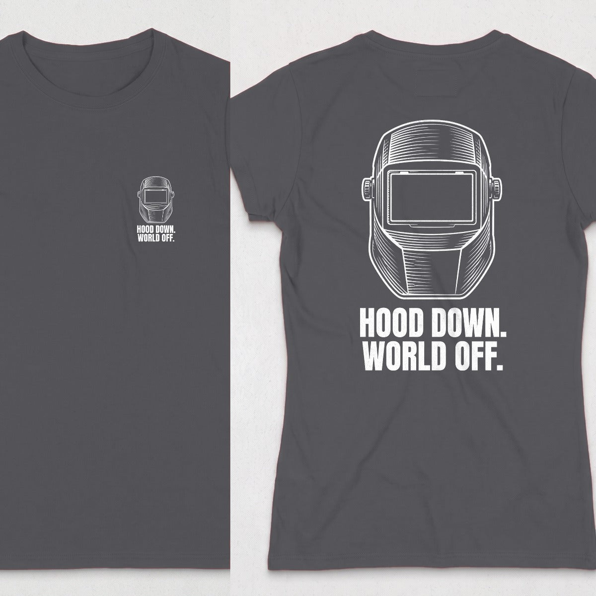 Dark Heather | Front & Back