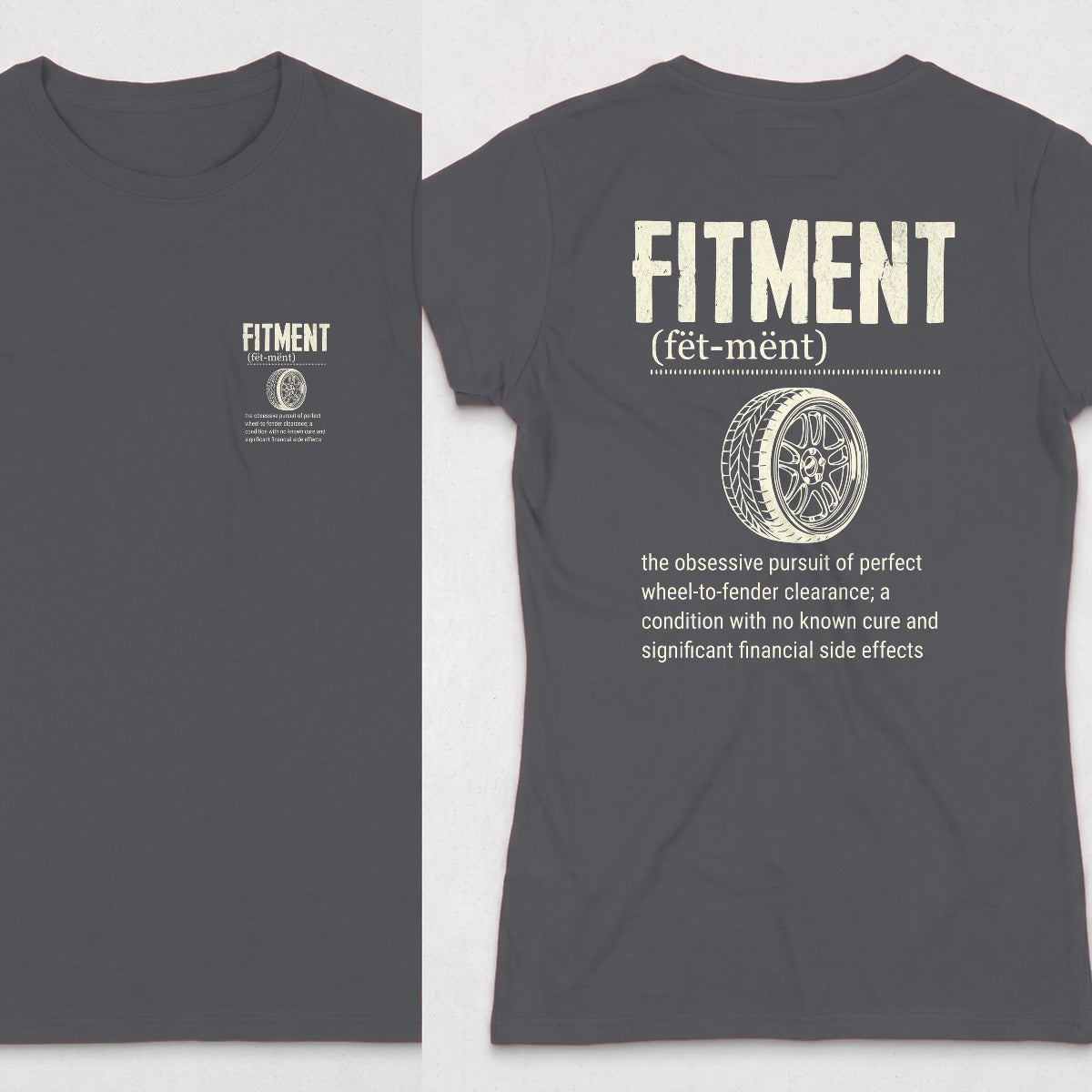 Dark Heather | Front & Back