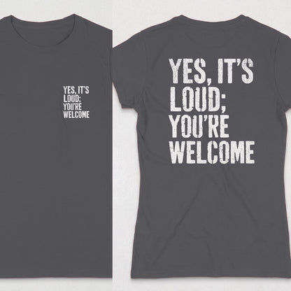 Dark Heather | Front & Back