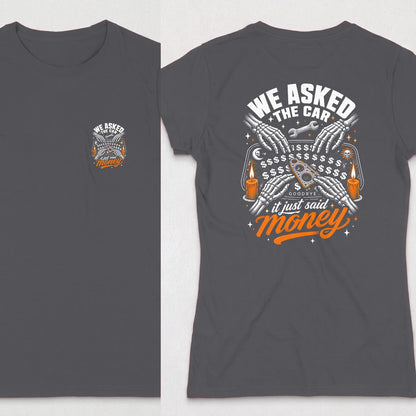 Dark Heather | Front & Back