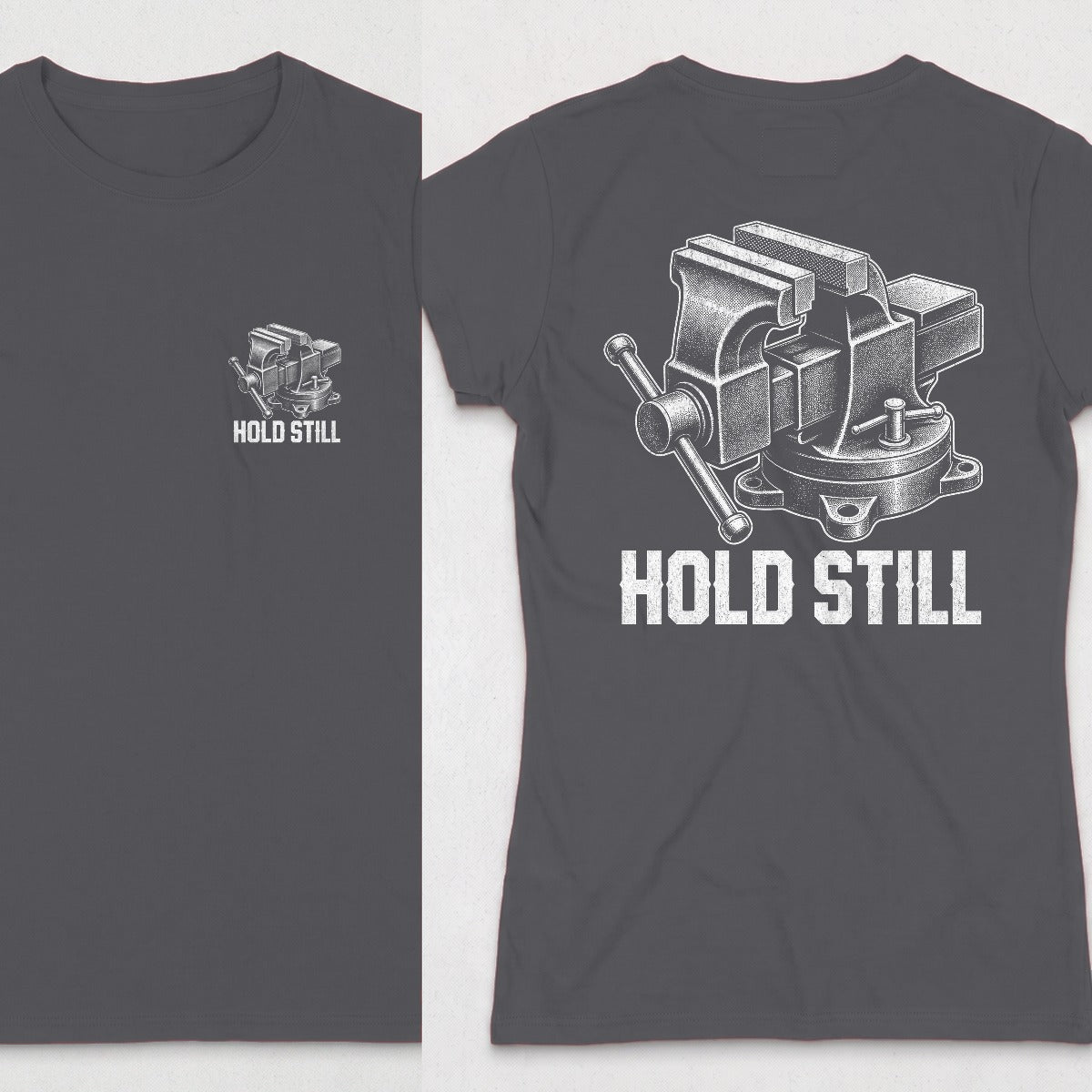Dark Heather | Front & Back