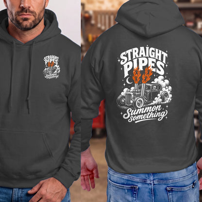 Dark Heather | Front & Back