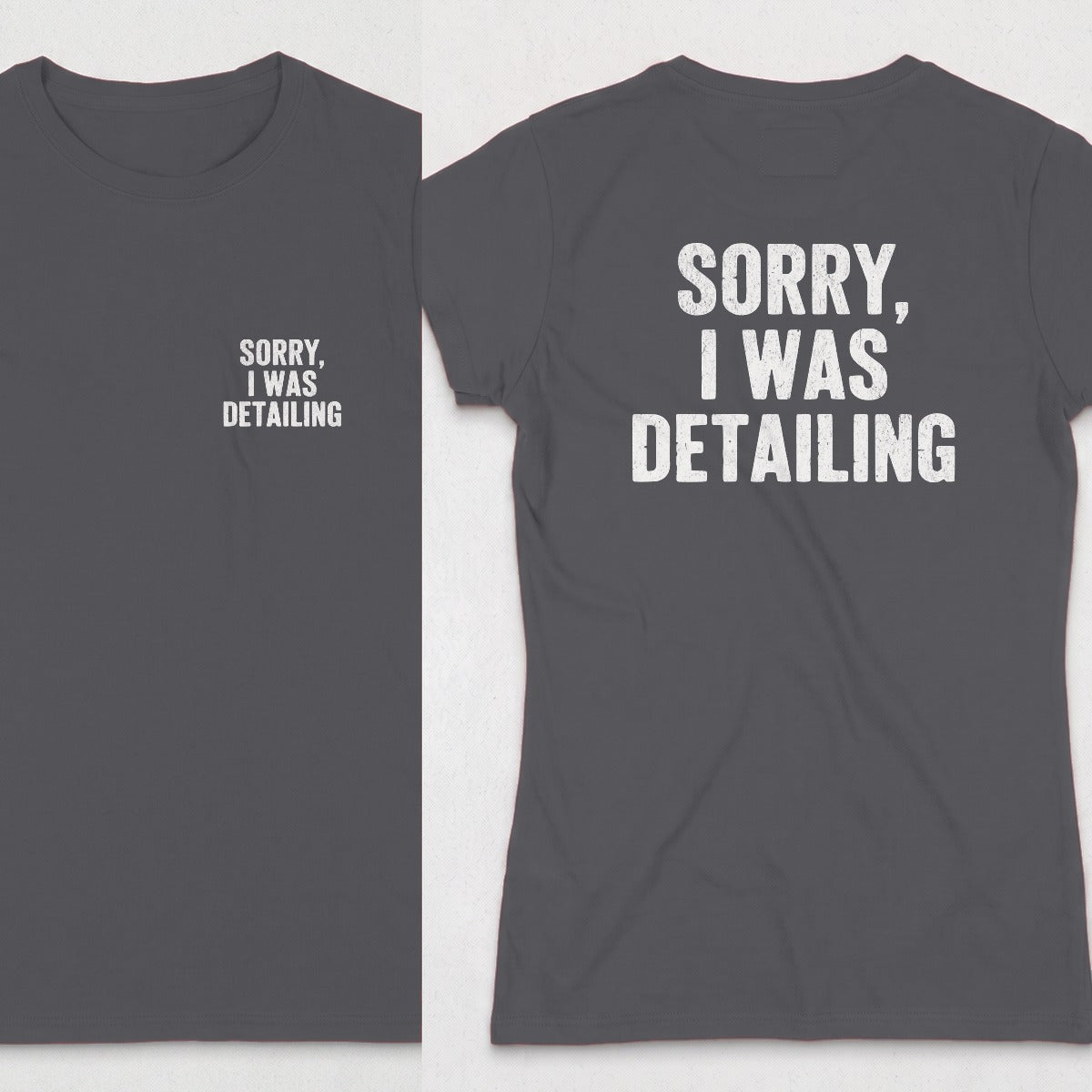 Dark Heather | Front & Back