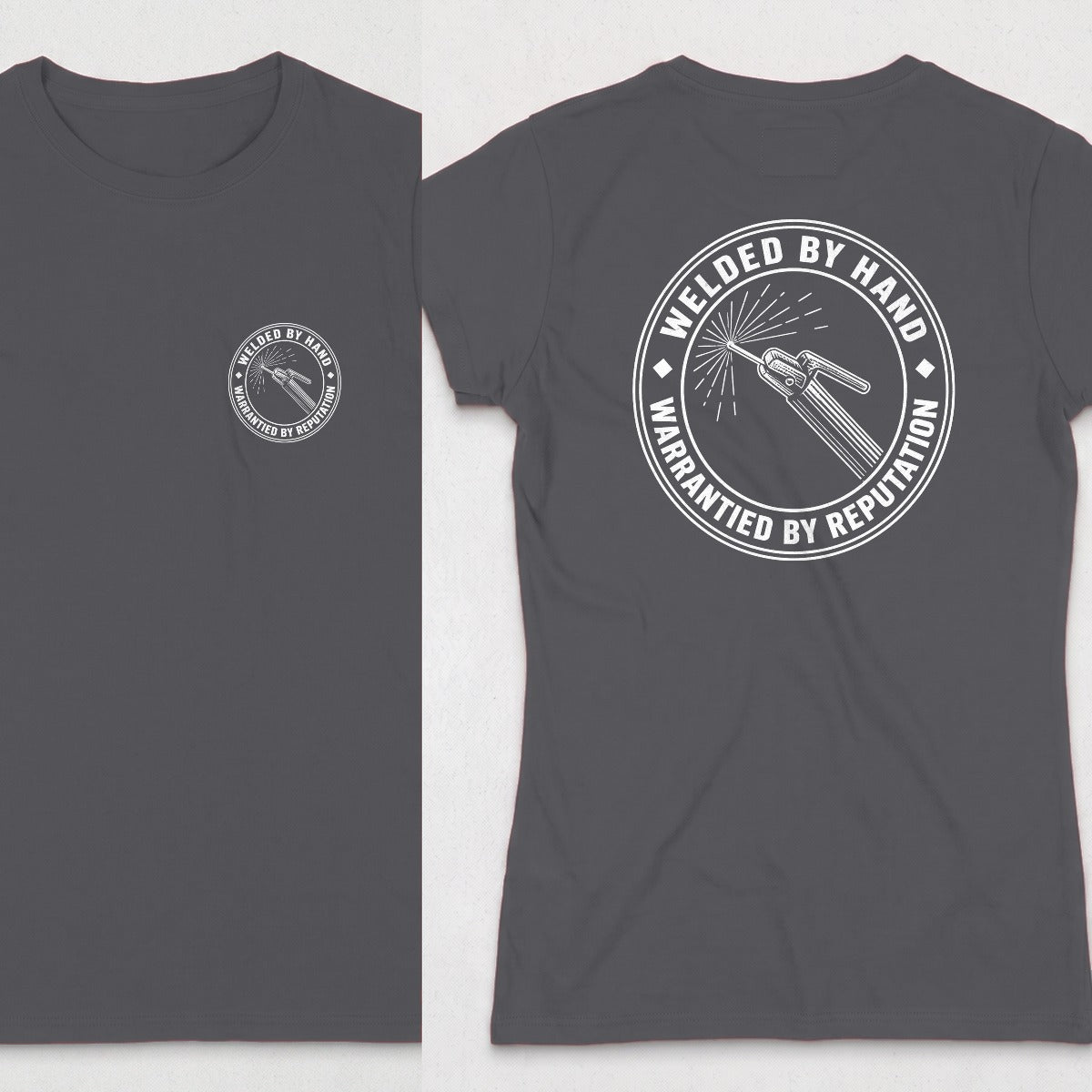 Dark Heather | Front & Back