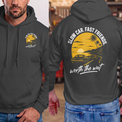 Dark Heather | Front & Back