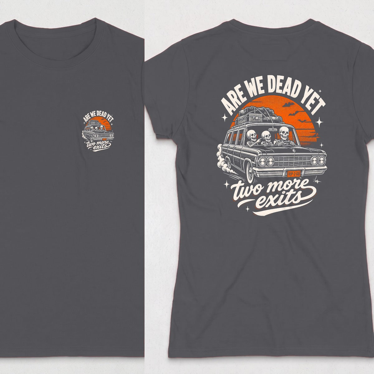 Dark Heather | Front & Back