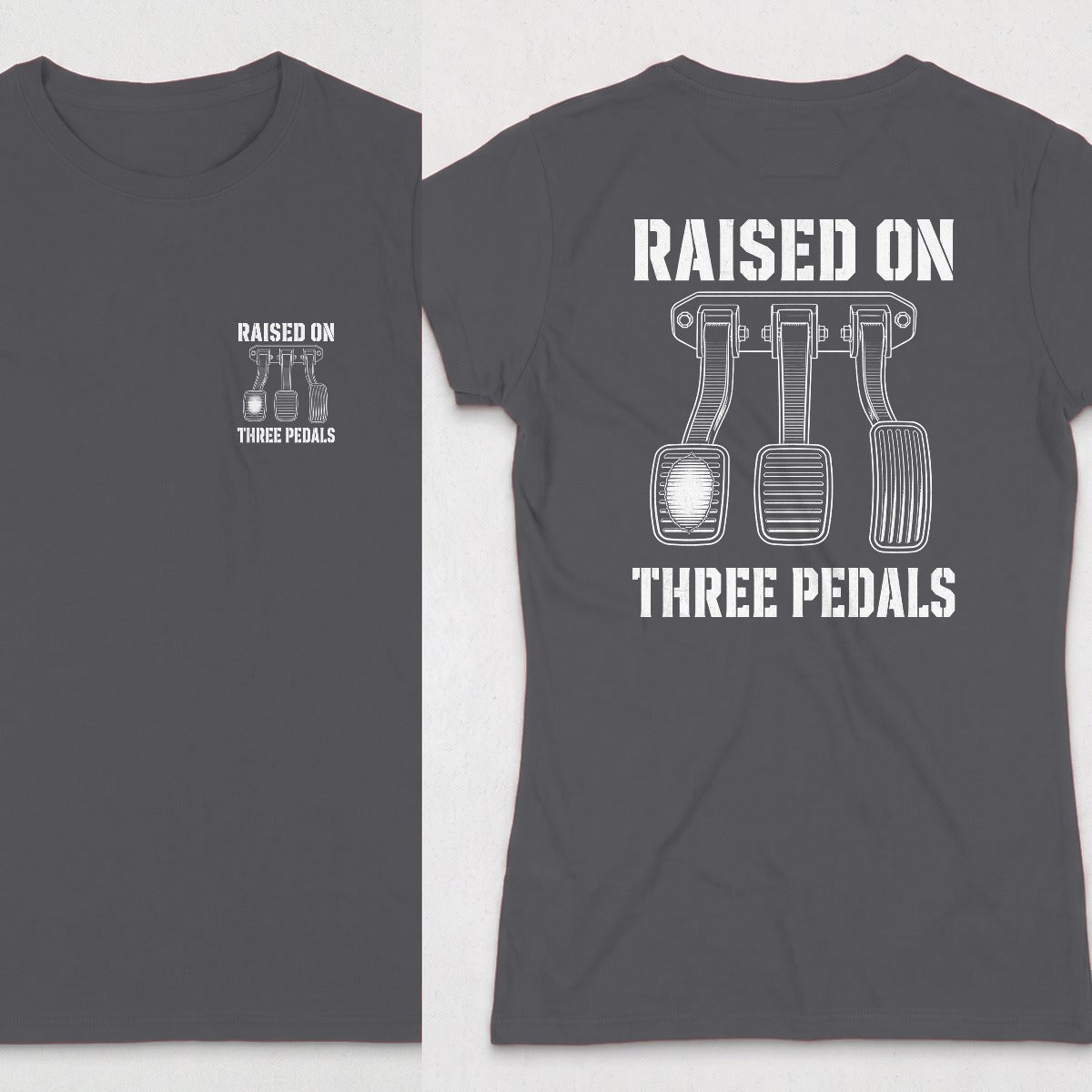 Dark Heather | Front & Back