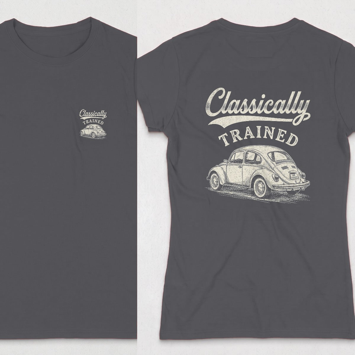 Dark Heather | Front & Back