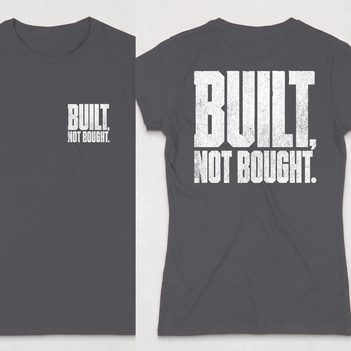 Dark Heather | Front & Back