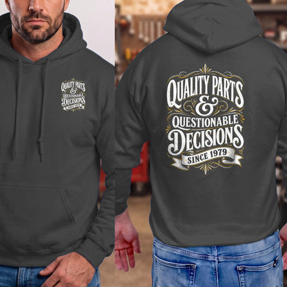 Dark Heather | Front & Back