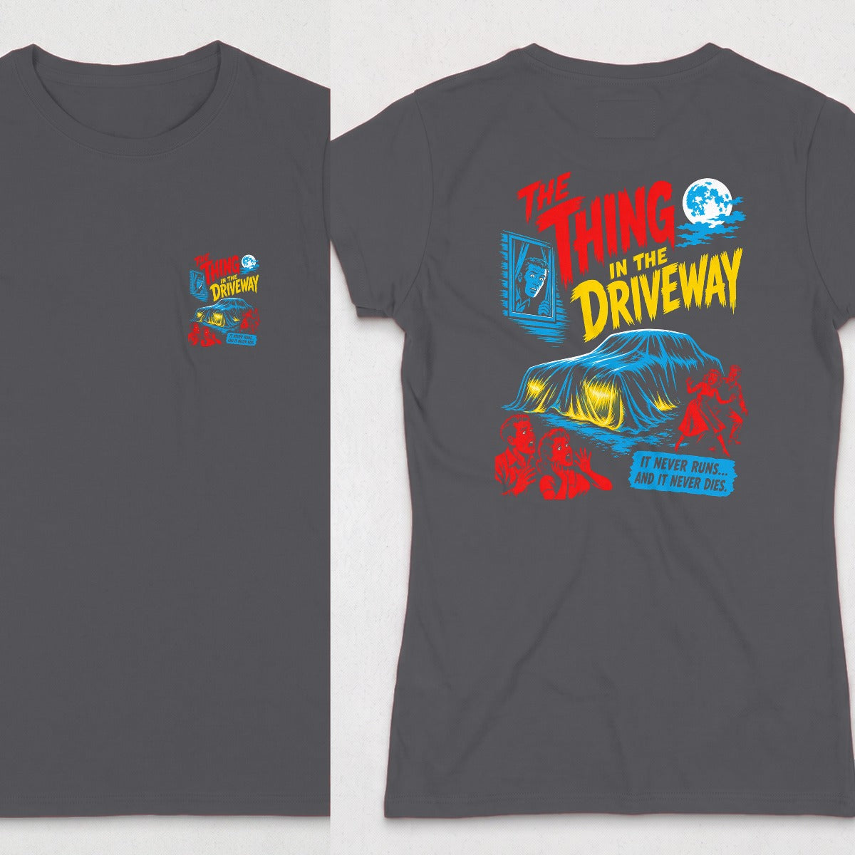 Dark Heather | Front & Back