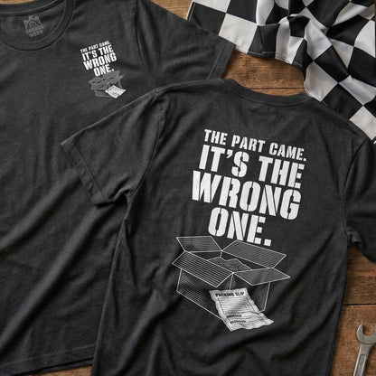 Dark Heather | Front & Back