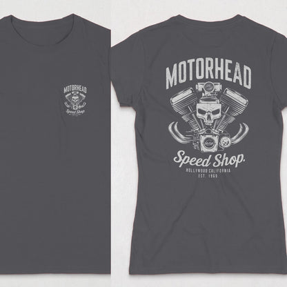Dark Heather | Front & Back