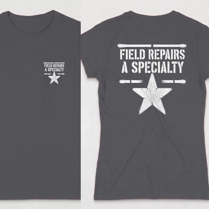 Dark Heather | Front & Back