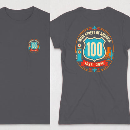 Dark Heather | Front & Back