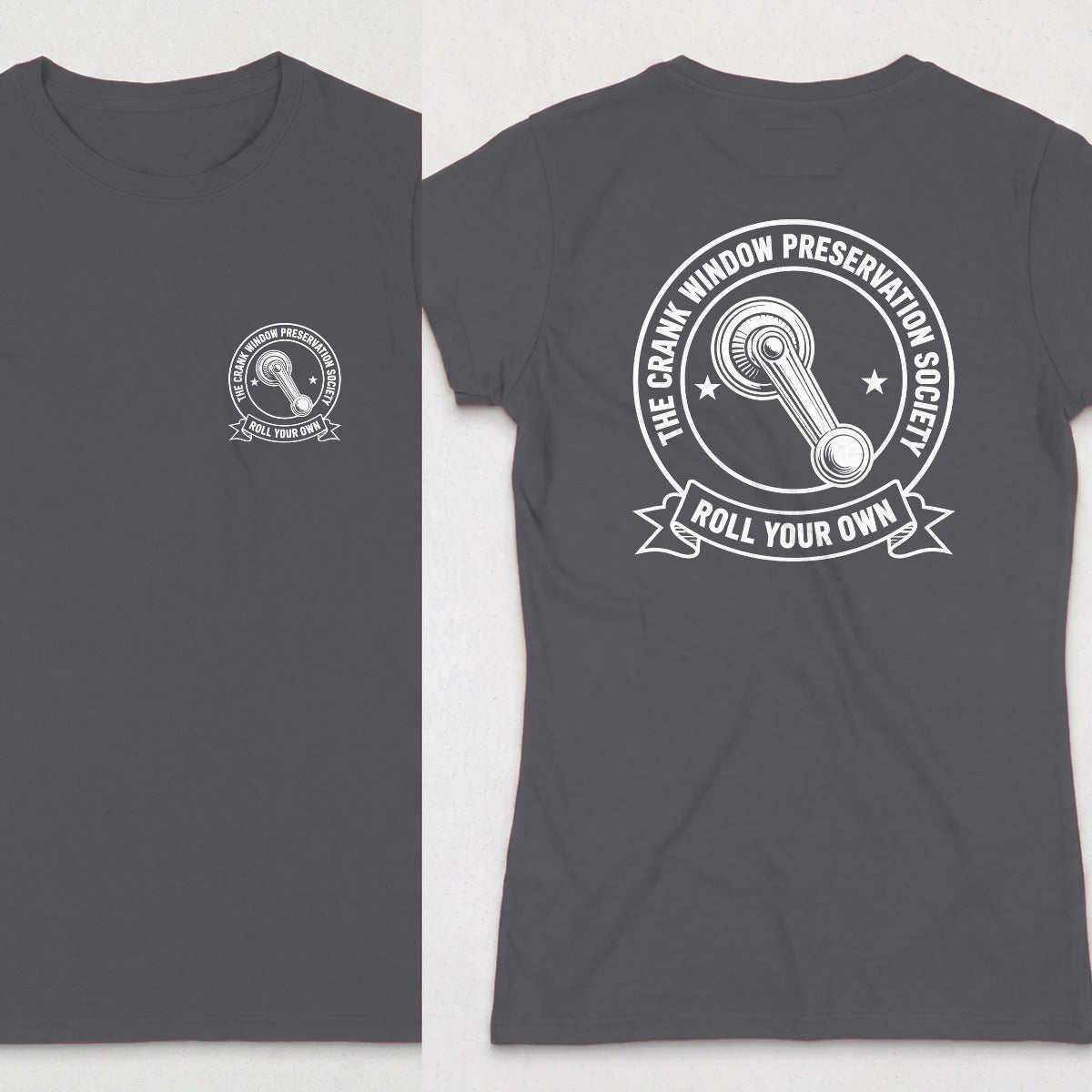 Dark Heather | Front & Back