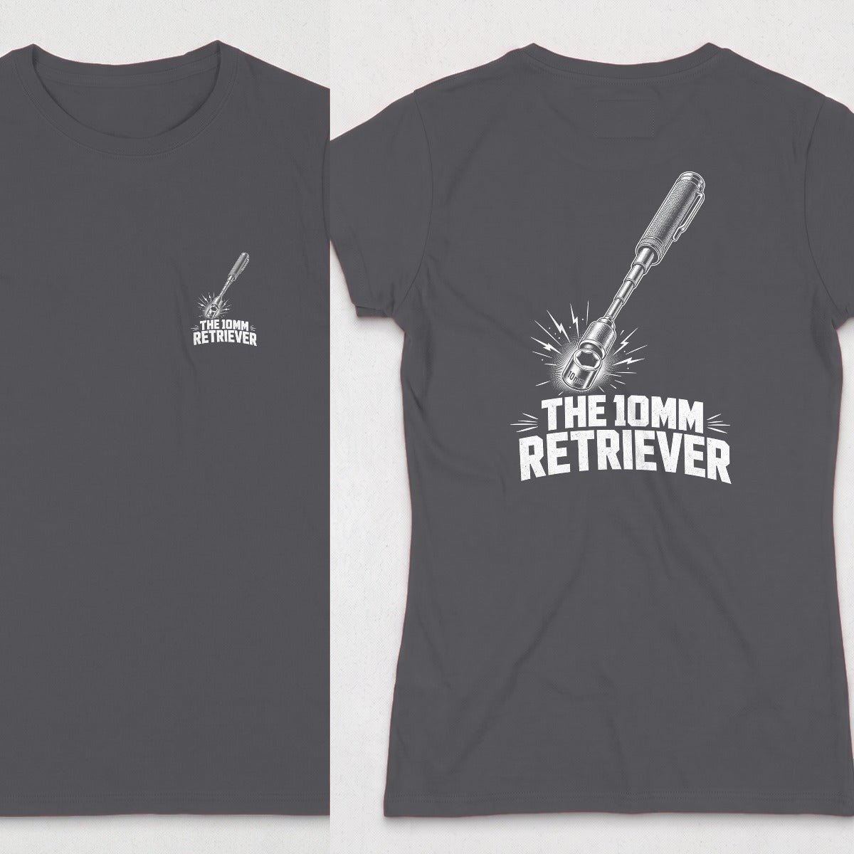 Dark Heather | Front & Back