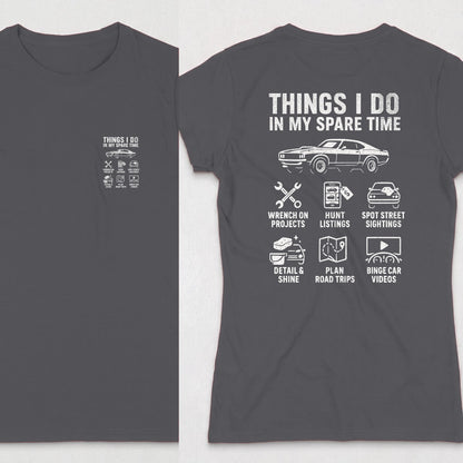Dark Heather | Front & Back