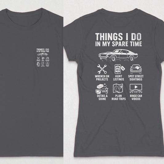 Dark Heather | Front & Back