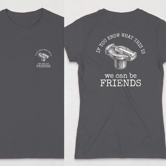 Dark Heather | Front & Back