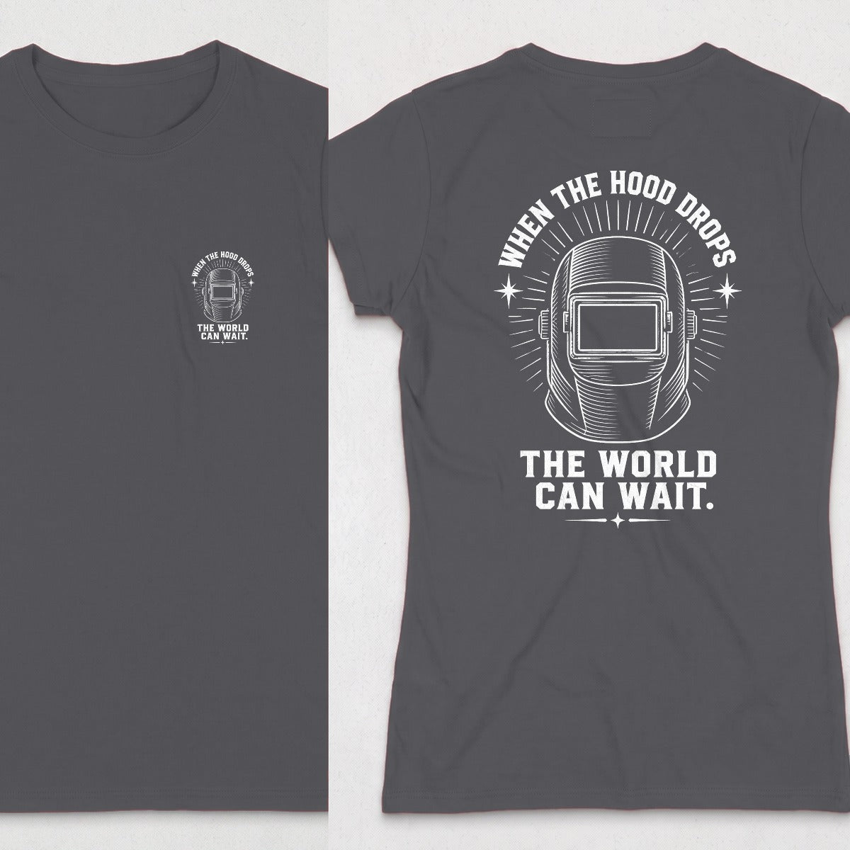 Dark Heather | Front & Back