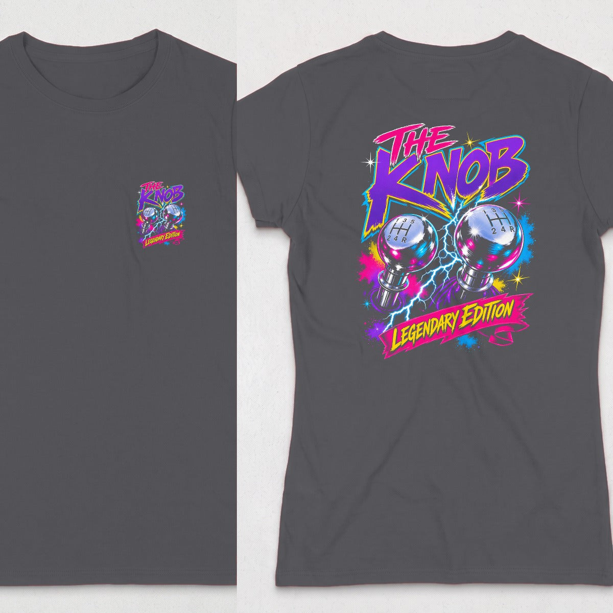Dark Heather | Front & Back