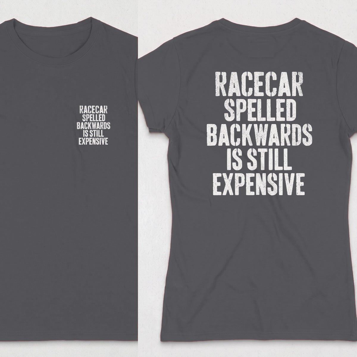 Dark Heather | Front & Back