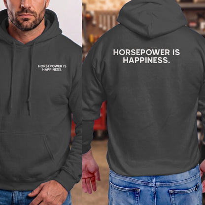 Dark Heather | Front & Back