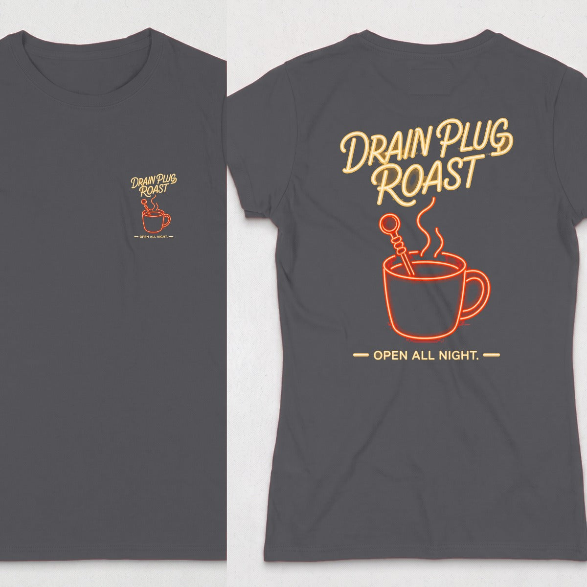 Dark Heather | Front & Back