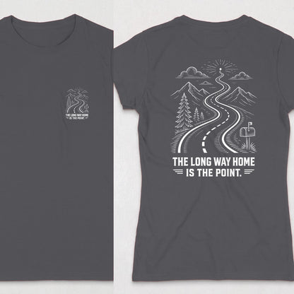 Dark Heather | Front & Back
