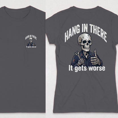 Dark Heather | Front & Back