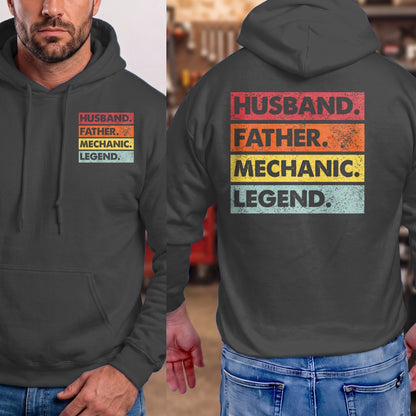 Dark Heather | Front & Back