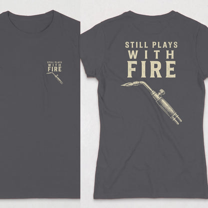 Dark Heather | Front & Back