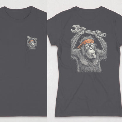 Dark Heather | Front & Back